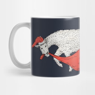 Christmas goat Mug